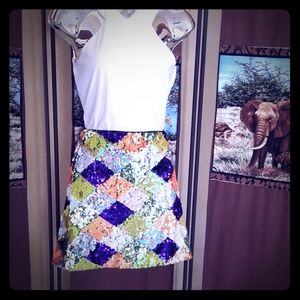 Sequin Mini Skirt,  Forever 21